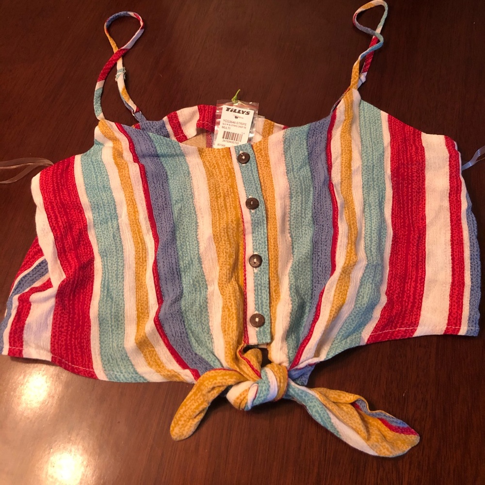 Cropped tank top